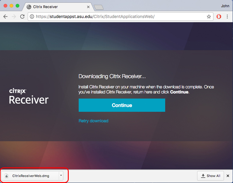 Citrix Receiver 11.5 Mac Download